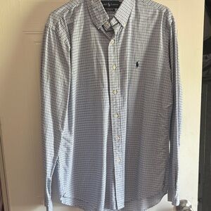 Polo by Ralph Lauren Blue Casual Button Down Shirt